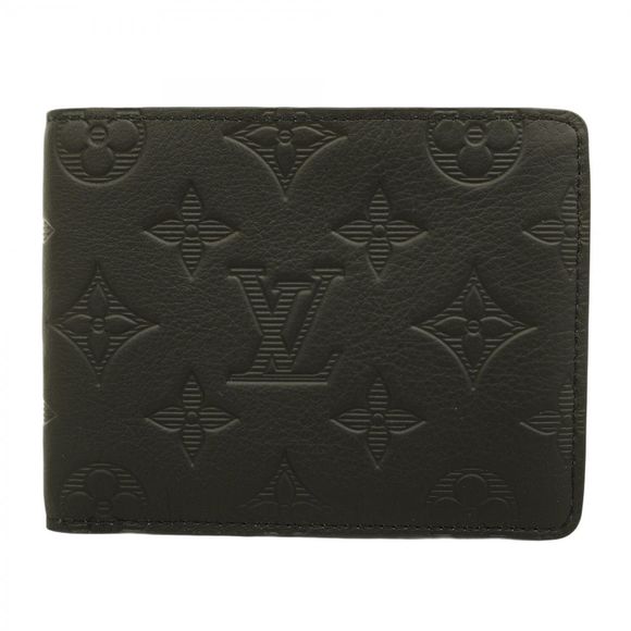 Louis Vuitton Monogram Shadow Portefeuille Multiplex Wallet M62901 Noir  Men's - Picture 1 of 16